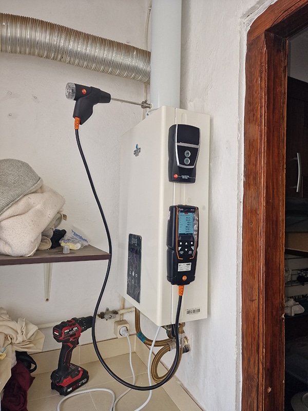 Analisis de combustion - Instalaciones Tebar