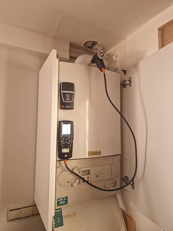 Analisis de combustion - Instalaciones Tebar